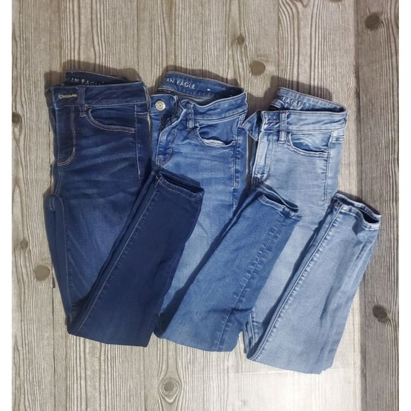 American Eagle Outfitters Other - American Eagle Girls Skinny Jeans Set of 3